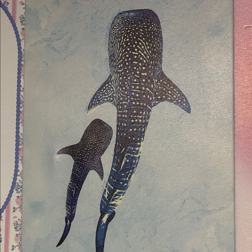 Whale Shark Canvas Art